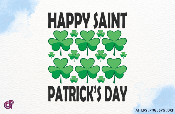 Happy Saint Patrick’s Day SVG Design for Local Branding