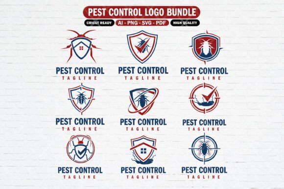 Pest Control Logo Bundle